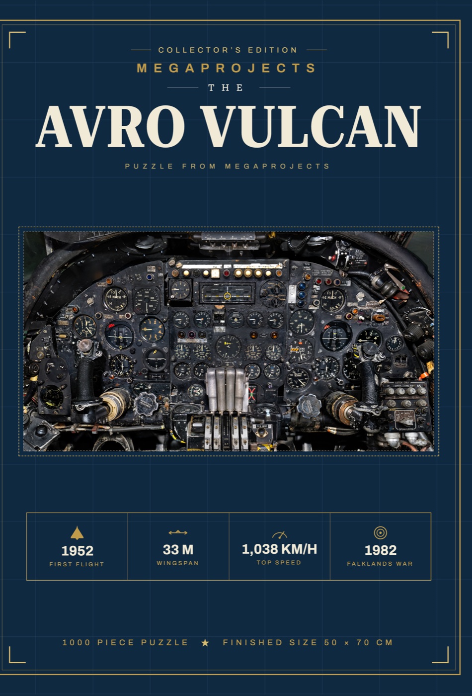 The Avro Vulcan puzzle box — MegaProjects Collector’s Edition